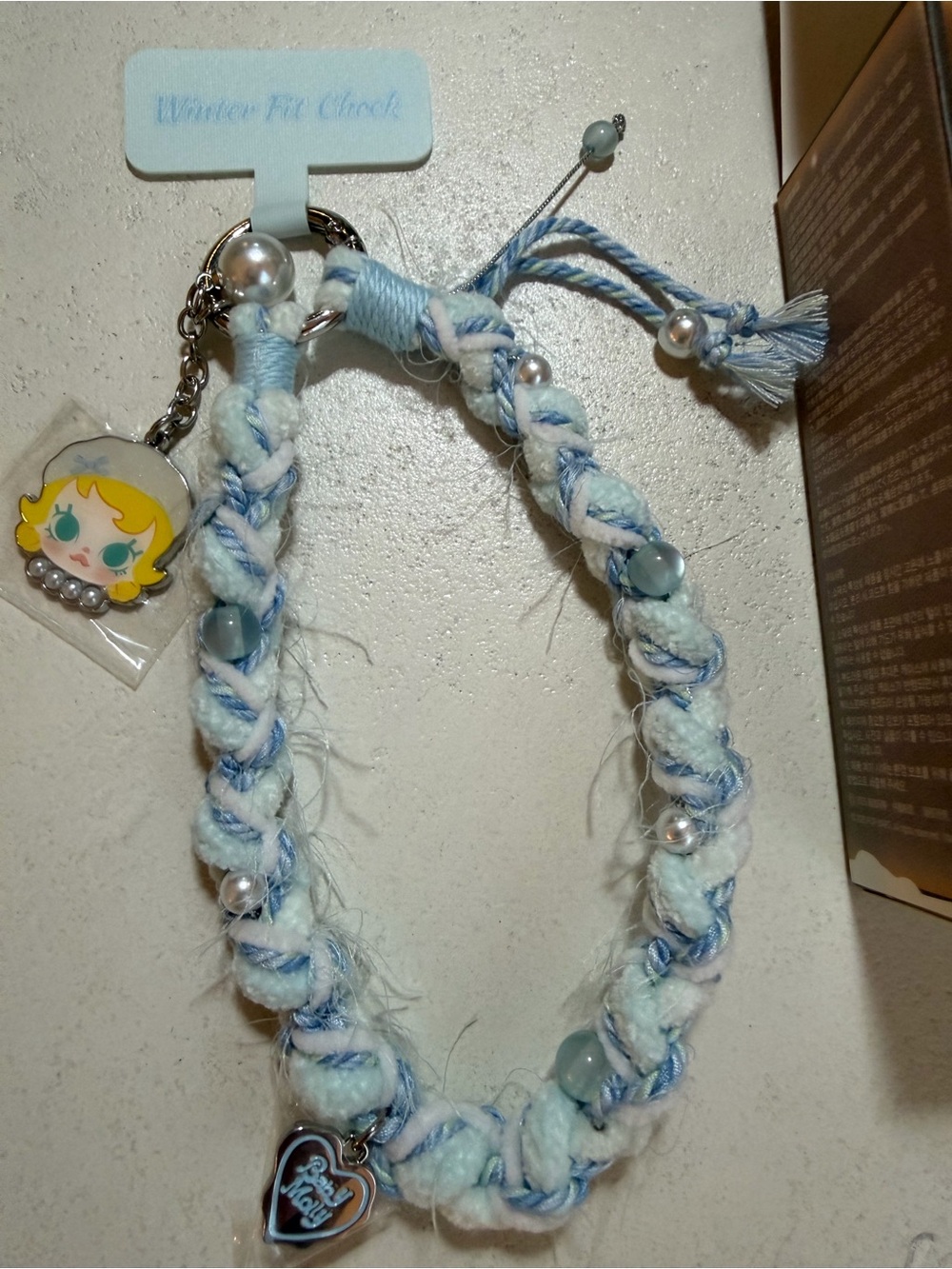 Baby Molly Winter Fit Check phone lanyard “Freezing Magic” - Picture 2 of 7